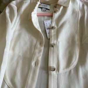 J Crew Collection Silk Blouse NWT